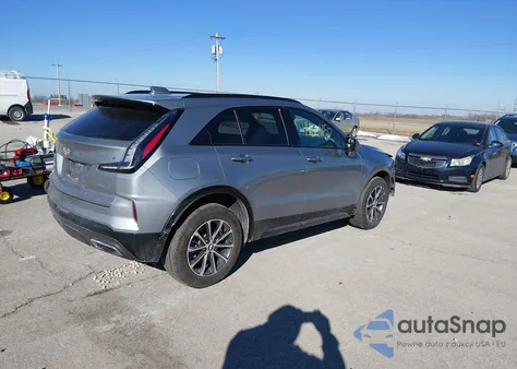 2025 Cadillac Xt4 Awd Sport из США, поврежденный, VIN 1GYFZFR41SF133093